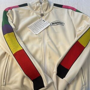 Missoni /Palm angels zip sweater women size s oversized